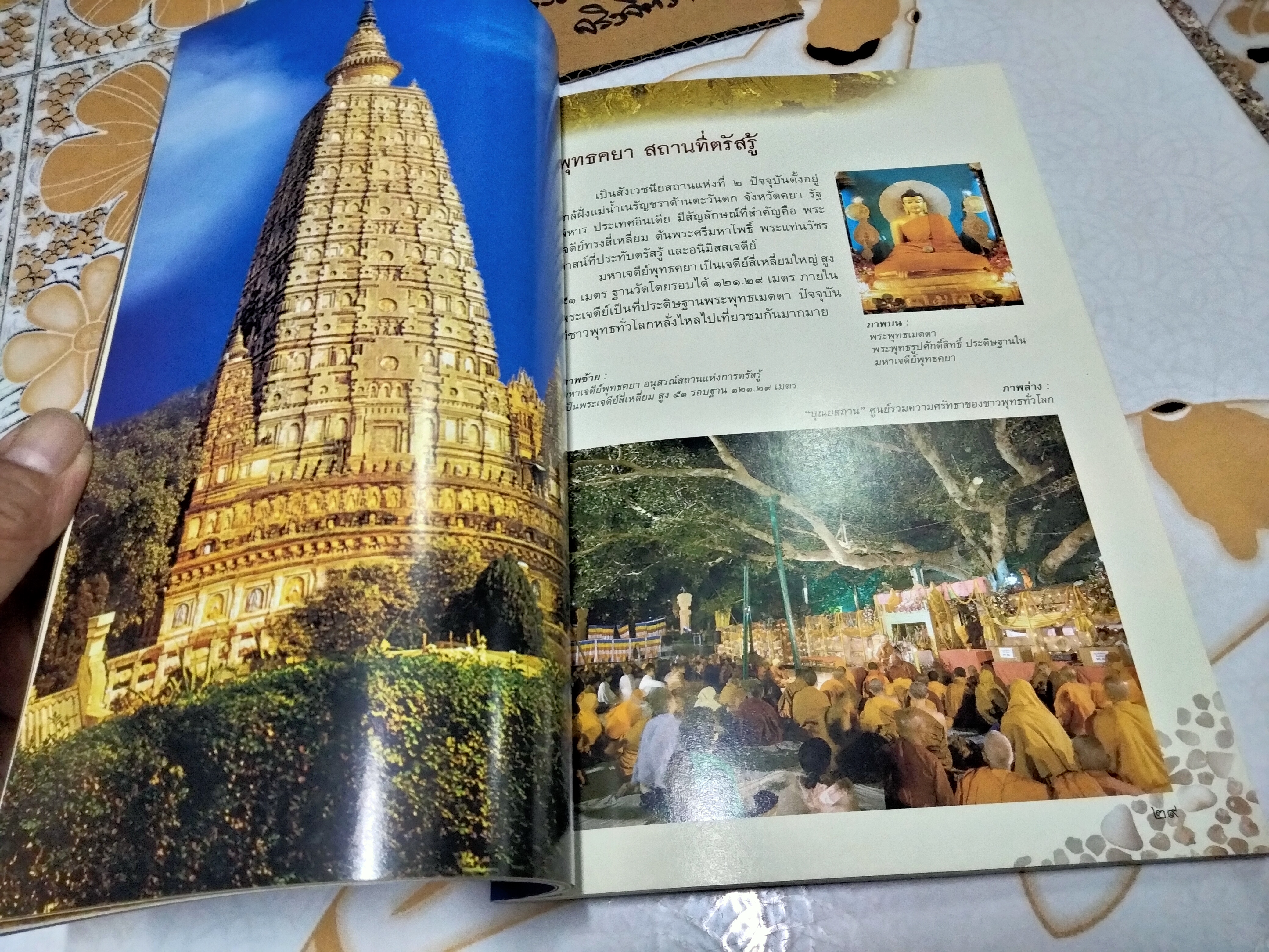 หนังสือ พระบรมสารีริกธาตุ ปูชนียธาตุอันเป็นที่สุดแห่งการสักการบูชา โดยทศพล จังพาณิชย์กุล **สินค้าหมด**