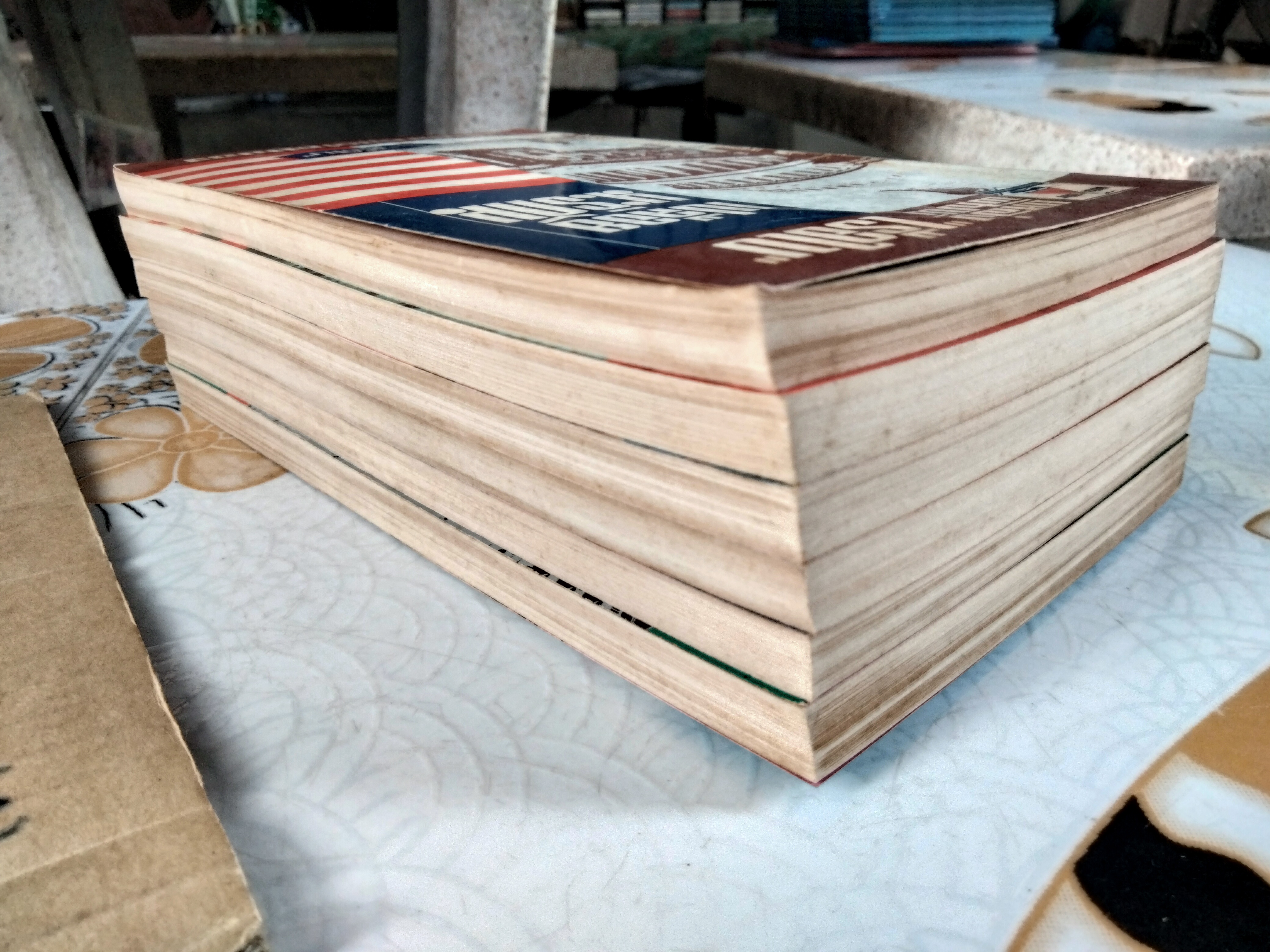 เปลือยมะริกัน 6 เล่มชุด (ไม่มีกล่อง) สารคดีท่องเที่ยวในอเมริกา ในยุคก่อนฯ ผลงานของ "เรือใบ" (สนิท เอกชัย)