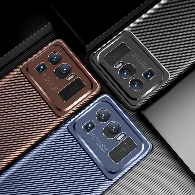 Case Xiaomi Mi 11 Ultra #เคสฝาหลังนิ่ม Carbon Fiber Anti-drop TPU Protection