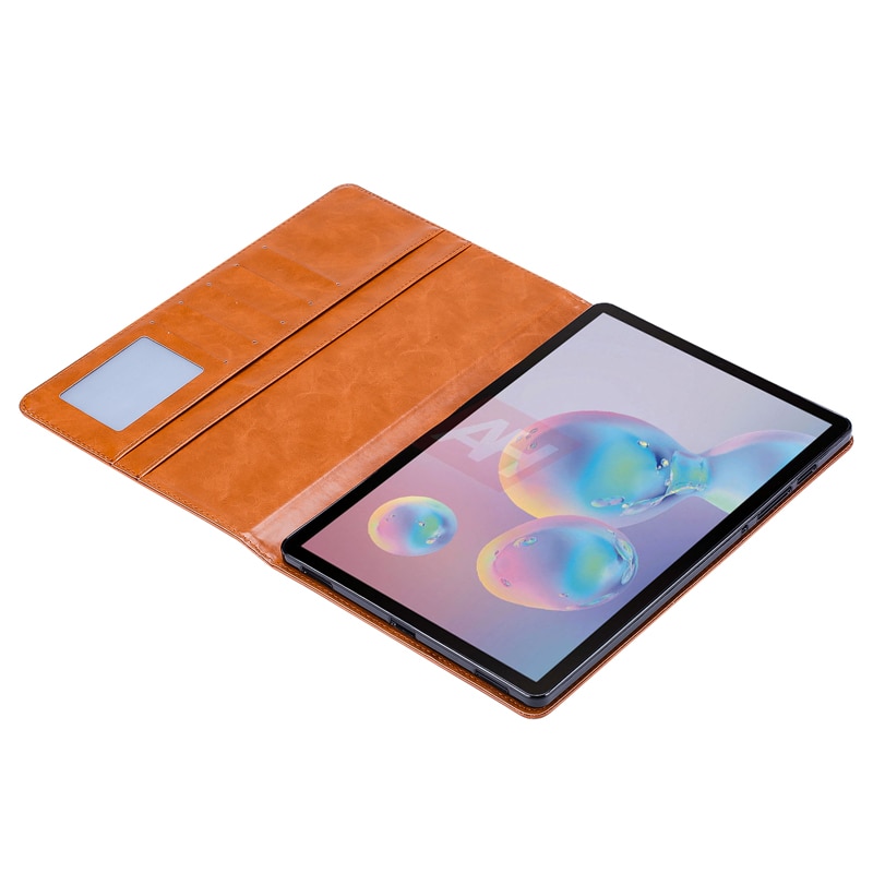 Case SamsungGalaxy Tab S7 FE 12.4"(T730,T736) #เคสฝาพับหนัง PU พับตั้งได้ PU Leather Protection Flip Case with Stand