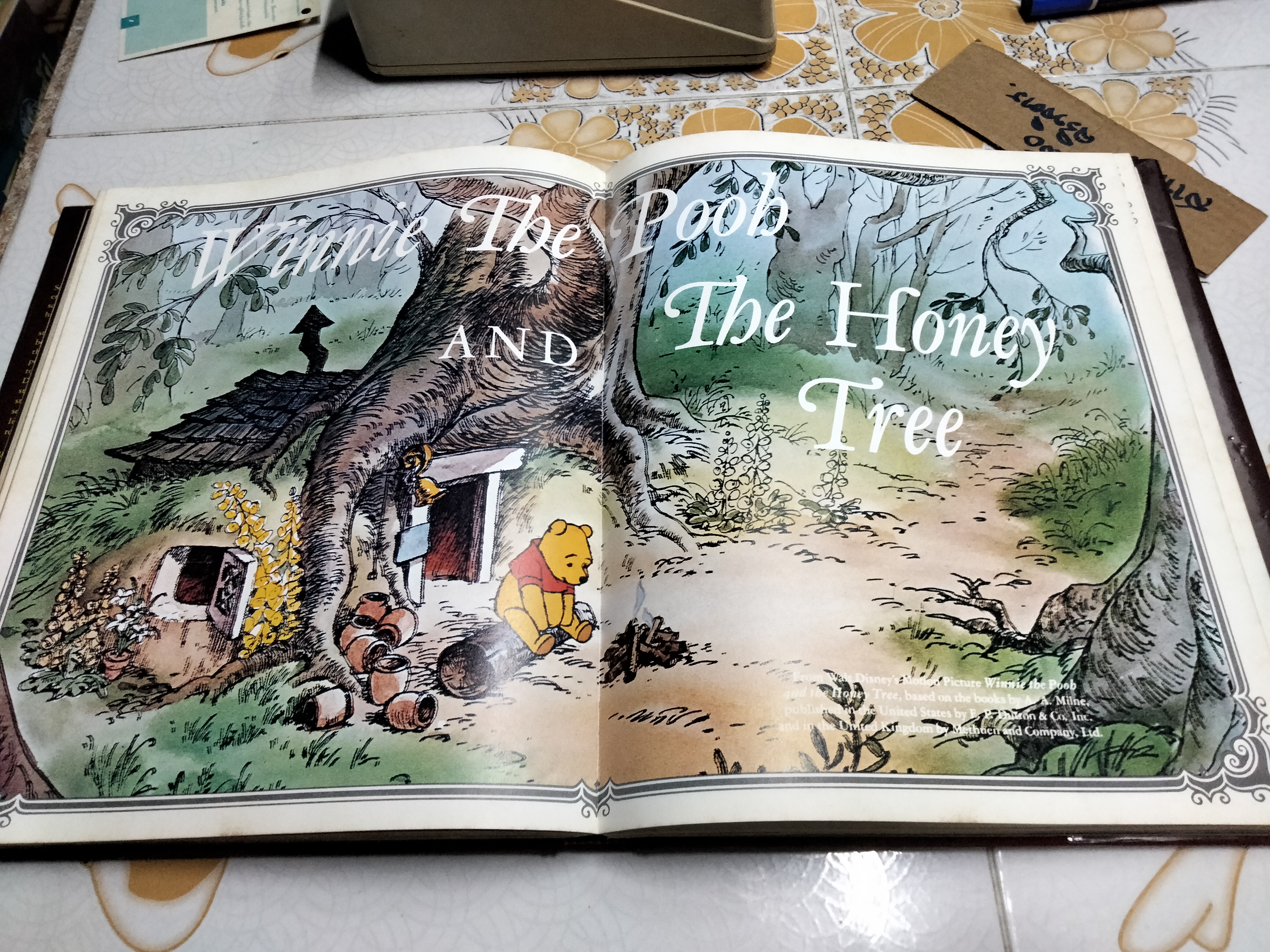 WALT DISNEY'S TREASURY OF CHILDREN'S CLASSICS พิมพ์ปี ค.ศ.1979 , vintage