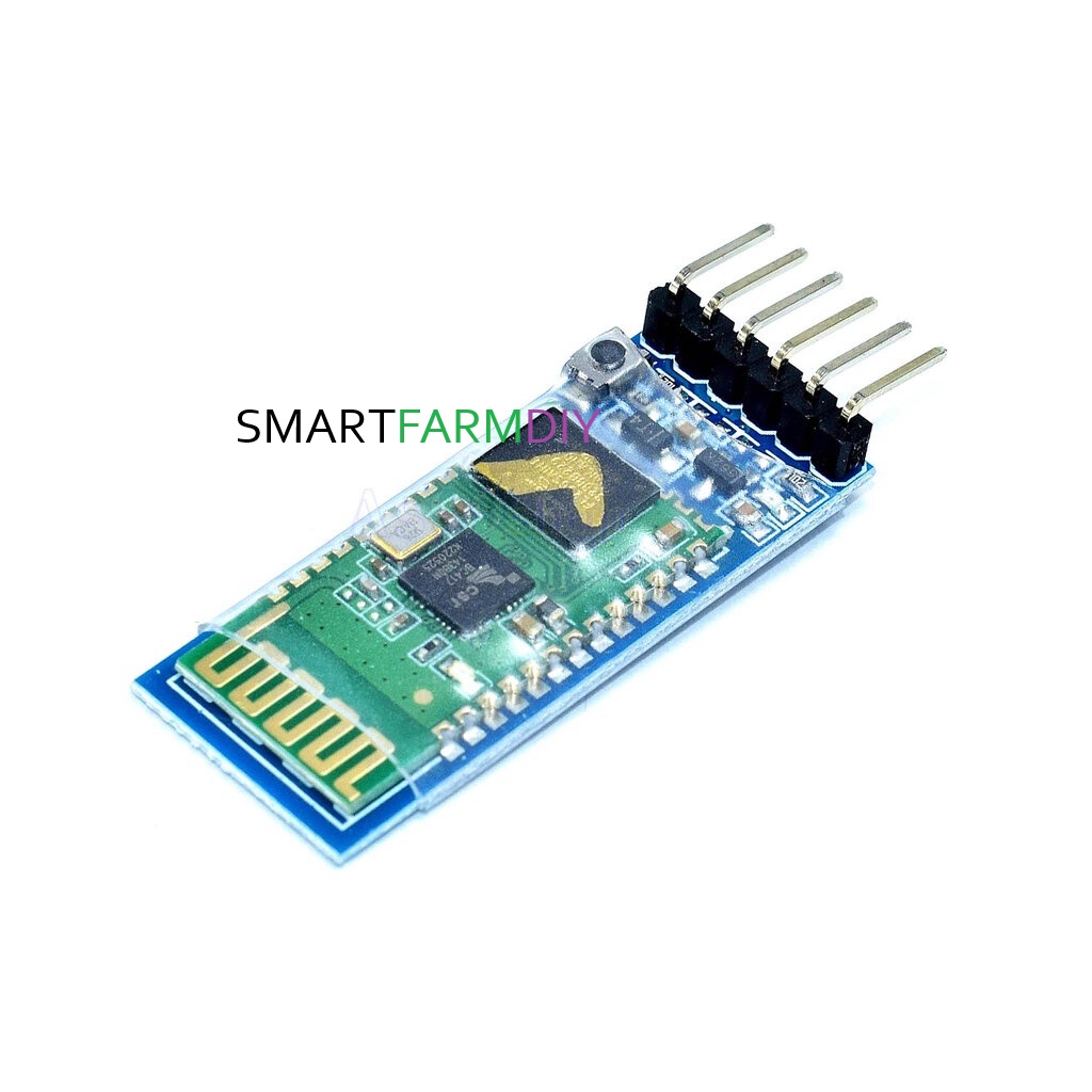 HC-06 Bluetooth Module 4 Pin โมดูลบลูทูธ 4 ขา ใช้ได้กับ Arduino ESP8266 ESP32 และ อื่นๆ