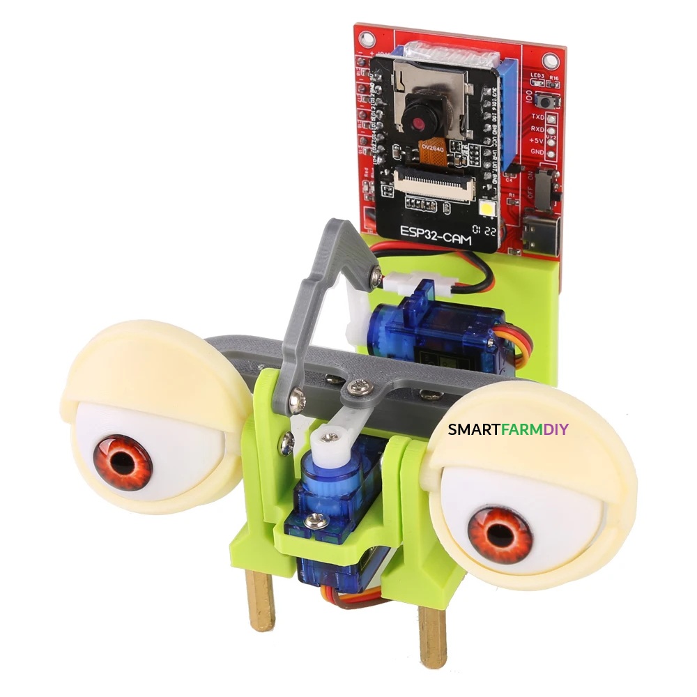 หุ่นยนต์ Bionic Eyes การติดตามใบหน้ากล้องการติดตามใบหน้า ESP32CAM