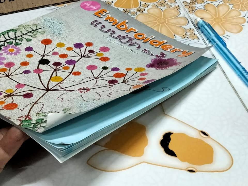 MEDIUM EMBROIDERY NO.3 แบบปัก เล่ม 3 อาจารย์กันยารัตน์ เสริฐสอน