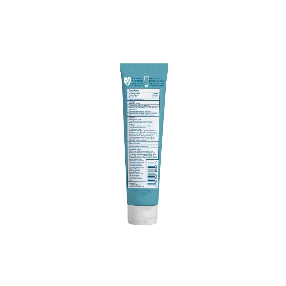 Blue Lizard® Baby Mineral Sunscreen Tube SPF 50+ ครีมกันแดด สำหรับเด็ก แบบหลอดโลชั่นและแบบแท่ง