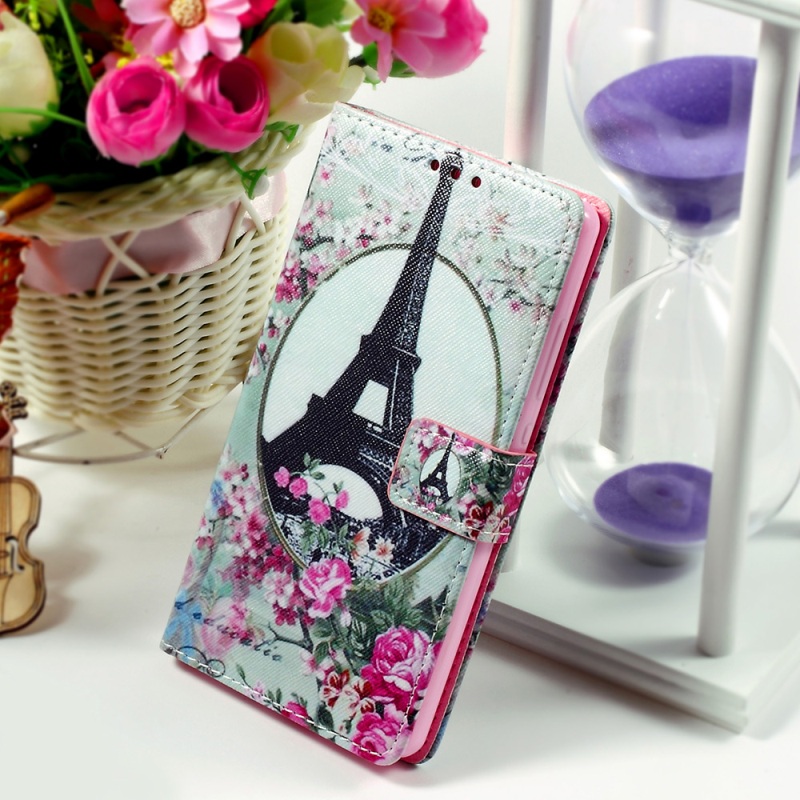 Case Huawei P8 Lite เคสหนัง PU ฝาพับสไตล์กระเป๋าสตางค์ สวยงามทันสมัย