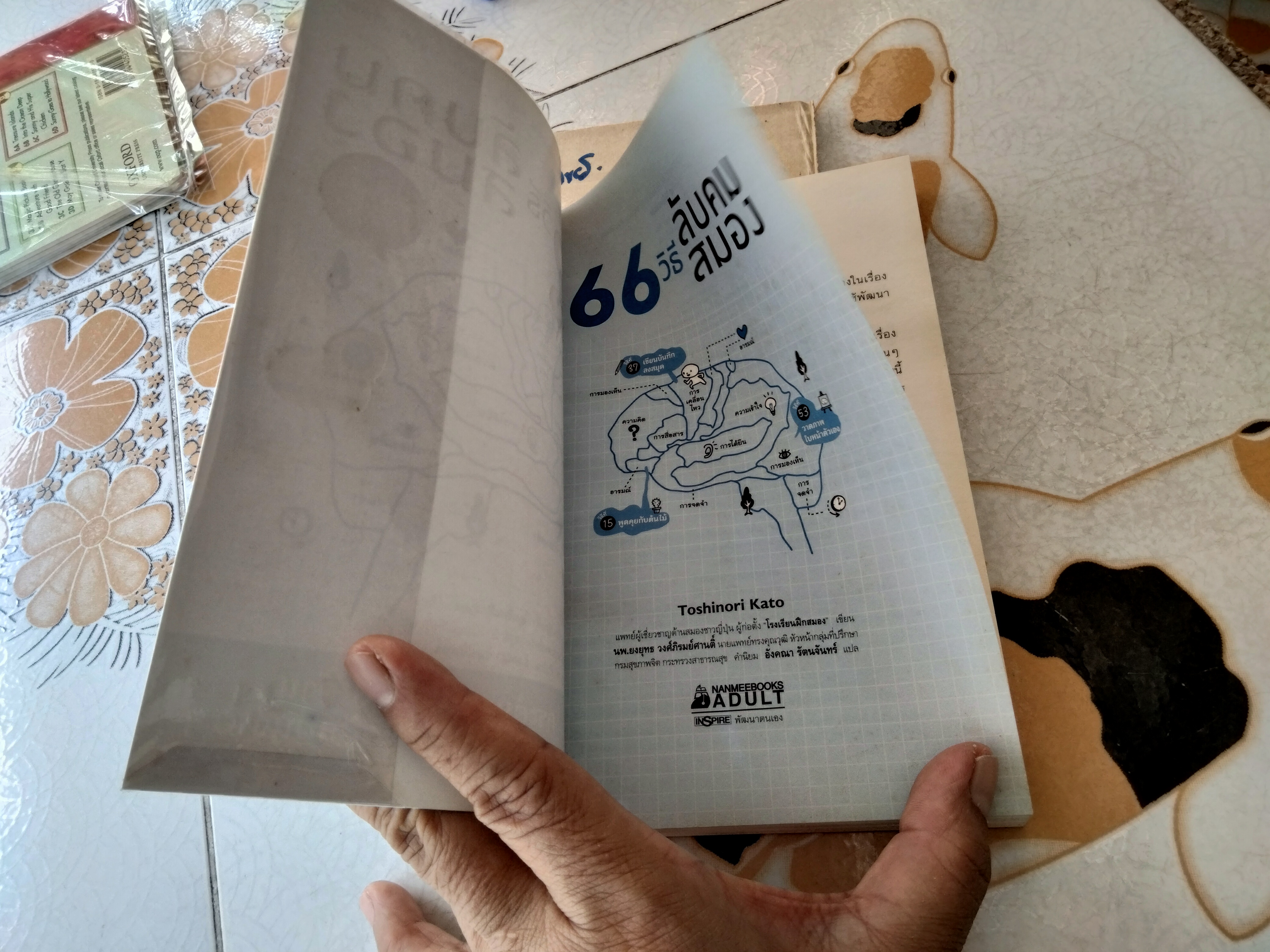 66 วิธีลับคมสมอง Toshinori Kato (โทะชิโนะริ คะโตะ) เขียน อังคณา รัตนจันทร์ แปล พิมพ์ครั้งแรก 2559 **สินค้าหมด**