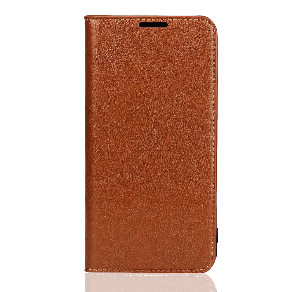 Case Huawei P30 #เคสฝาพับหนังแท้แบบกระเป๋าสตางค์คุณภาพดี Crazy Horse Genuine Leather Cover