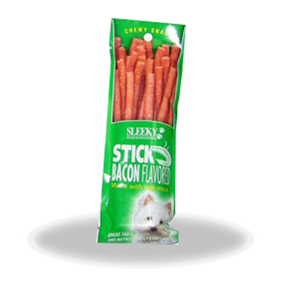 Sleeky Chewy Stick รสเบคอน