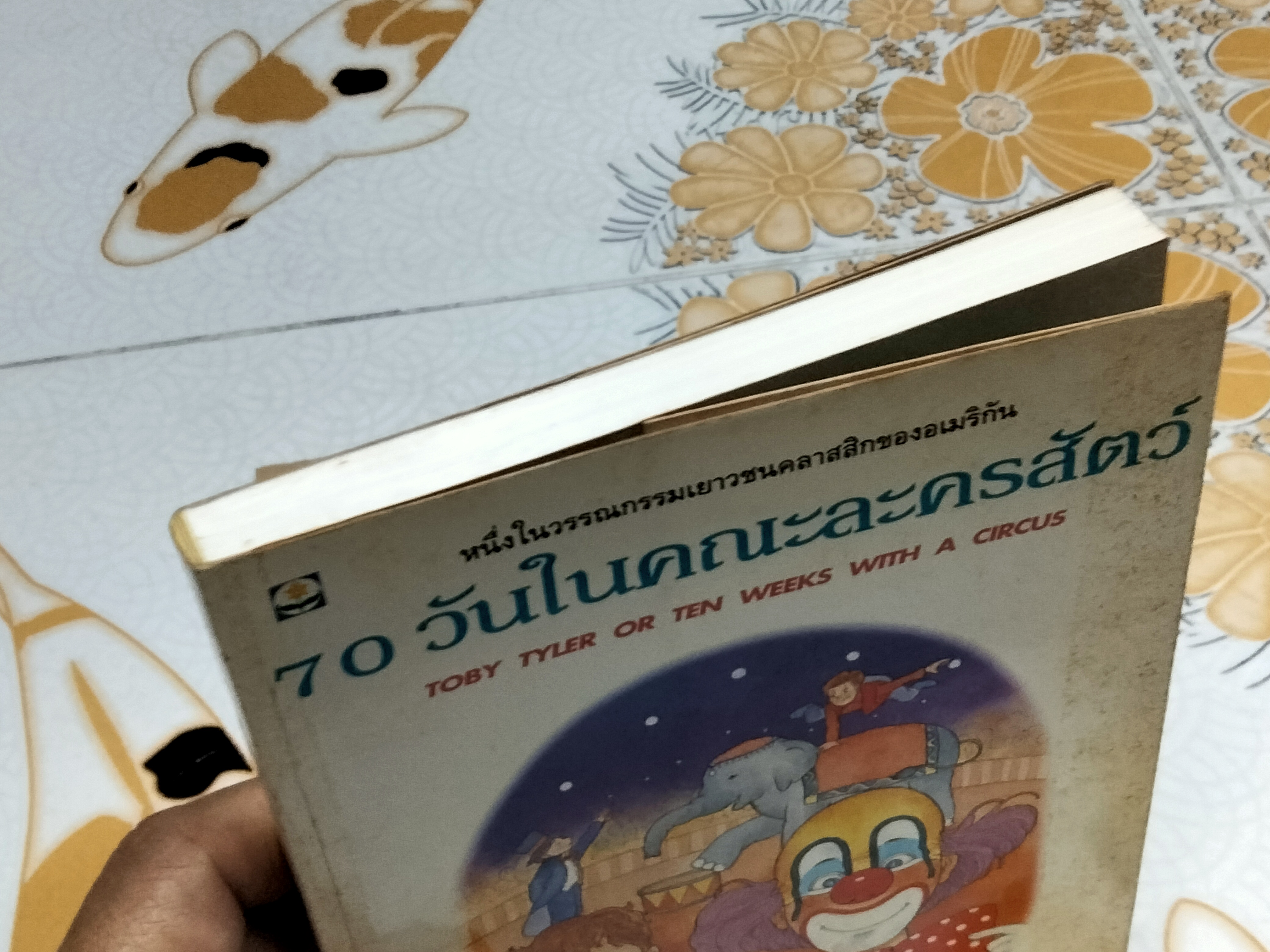 70 วันในคณะละครสัตว์ (Toby Tyler or Ten Weeks with A Circus) เจมส์ โอตีส เขียน - บุษราคัม แปล ** มีตราประทับอภินันทนาการ **สินค้าหมด**