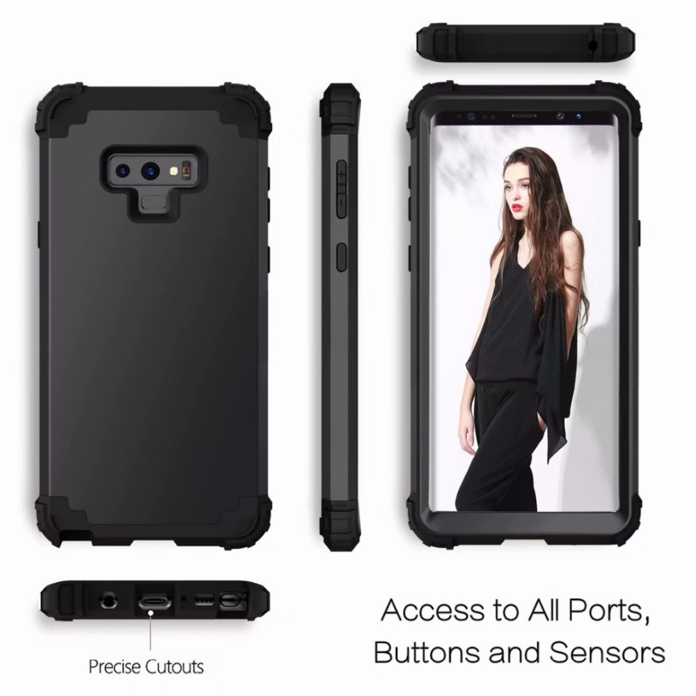 เคส Samsung Galaxy Note 9 N960 #เคสฝาหลังไฮบริดกันกระแทกแยกชิ้นได้ PC+Silicone
