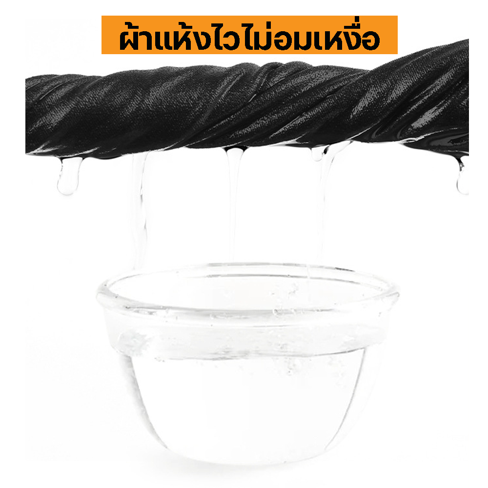 ปลอกขากระชับกล้ามเนื้อแบบยาว สำหรับวิ่งออกกำลังกาย กีฬากลางแจ้ง 2ชิ้น (D10)