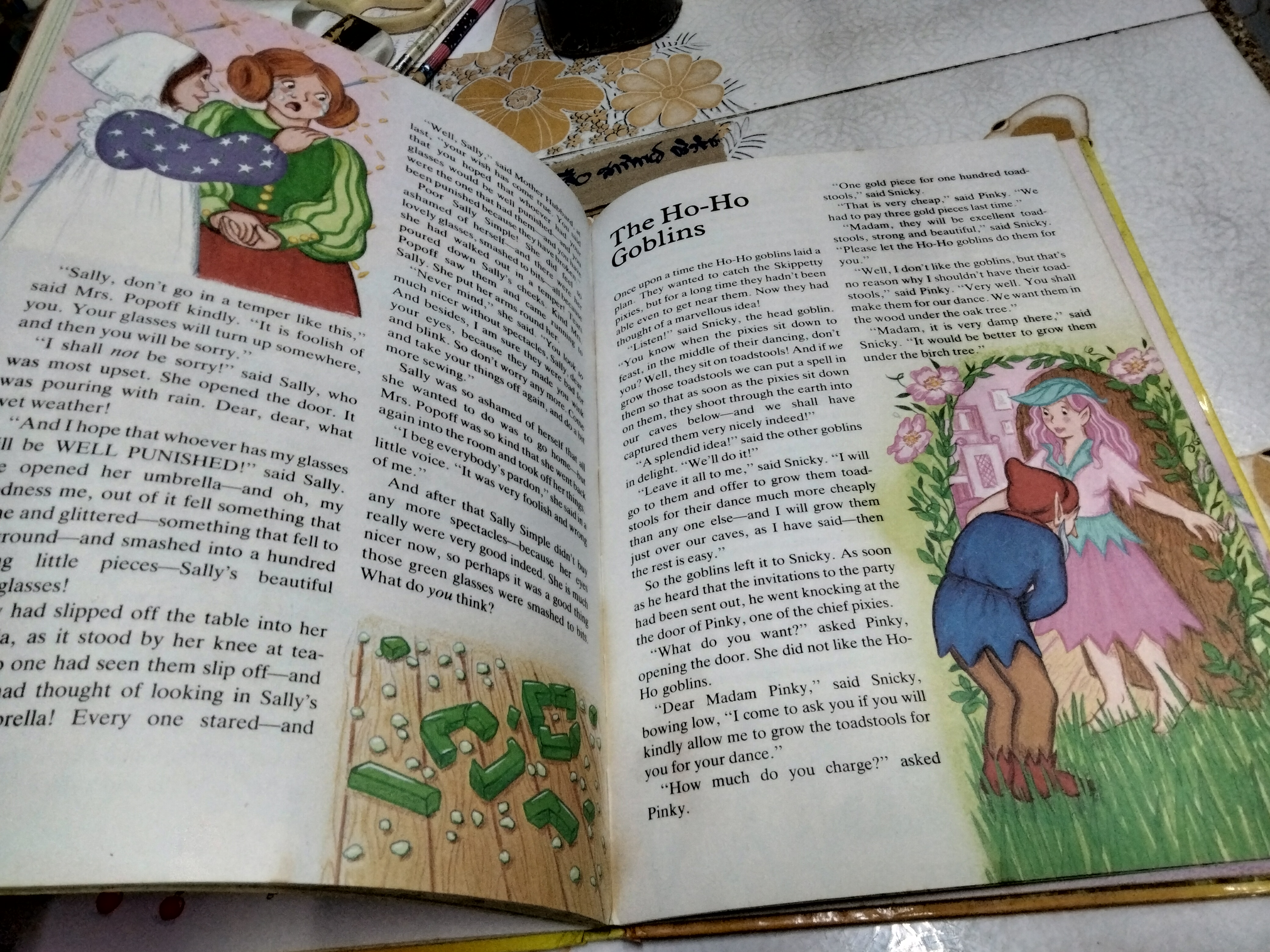 Goodnight Stories by Enid Blyton, 1986 Printed in Hong Kong