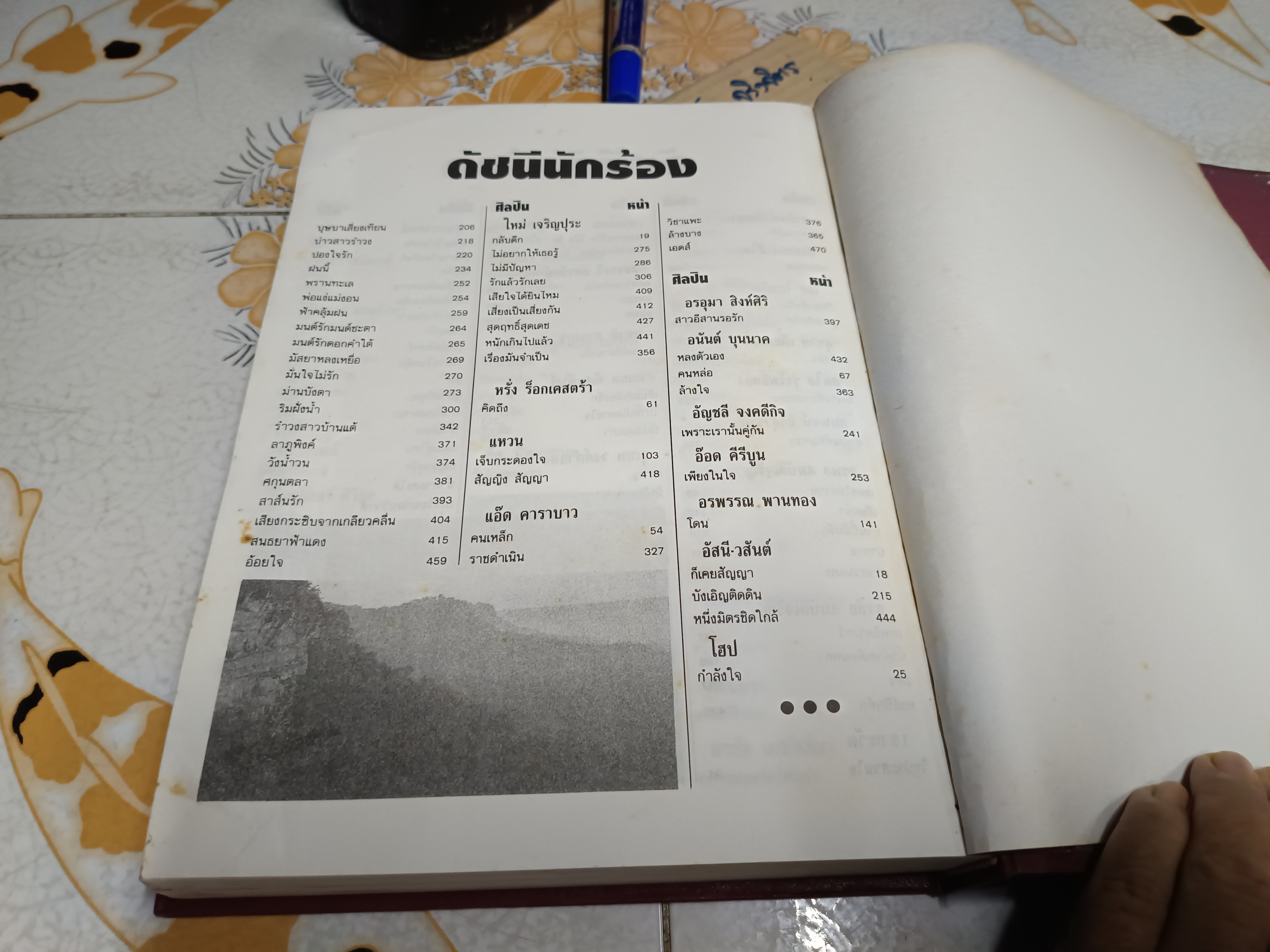 หนังสือ รวมเนื้อเพลงร่วมสมัย ลูกกรุง-ลูกทุ่ง-สตริง