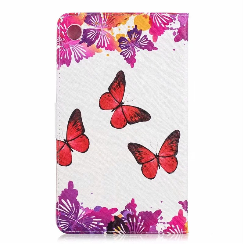 เคส Huawei MediaPad M5 (8.4 นิ้ว) #เคสฝาพับหนัง PU รูปแบบการพิมพ์ลายน่ารักๆ