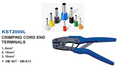 คีมย้ำหางปลา CORD END KST2000L