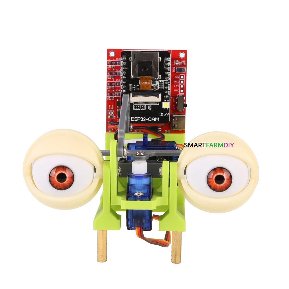 หุ่นยนต์ Bionic Eyes การติดตามใบหน้ากล้องการติดตามใบหน้า ESP32CAM