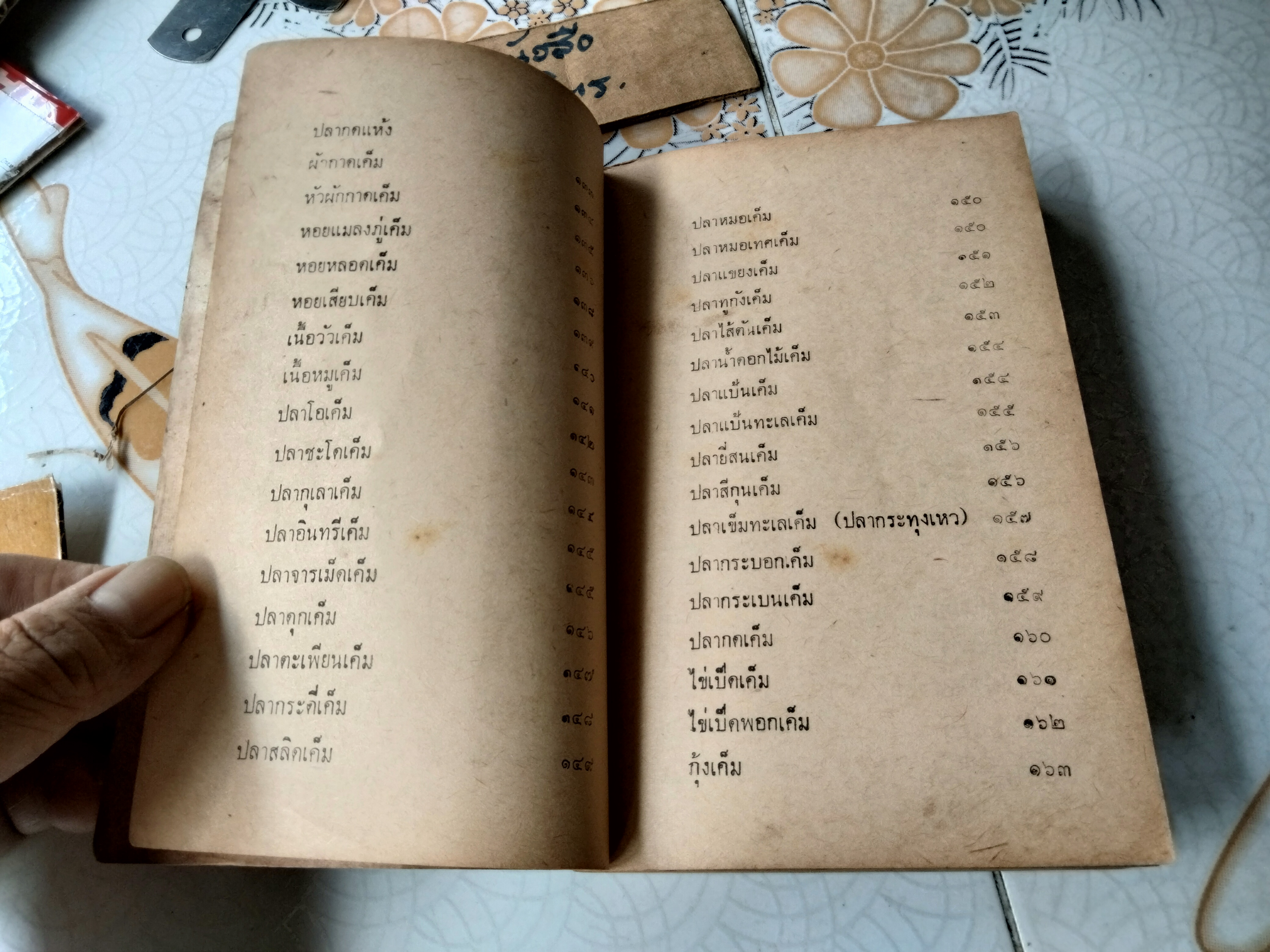 อาหารประเภทหมักดองของแห้ง รวบรวมโดย ประเสริฐ ประภาตะนันทน์ , รัศมี มายา พิมพ์ครั้งที่ 1/2511 สำนักงานก้าวนำ (ตำหนิ มีรอยปลวกกิน แต่ไม่กระทบเนื้อหา) **สินค้าหมด**