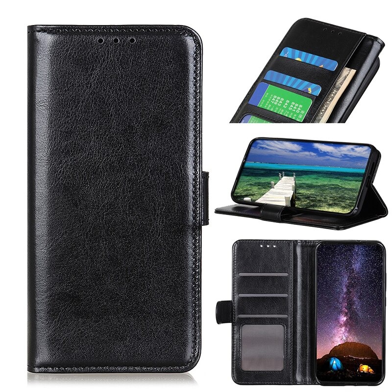 เคส Samsung Galaxy A53 5G #เคสฝาพับวัสดุหนัง PU ผิวเรียบมีสไตล์ Leather Material Simple Stylish Phone Cover