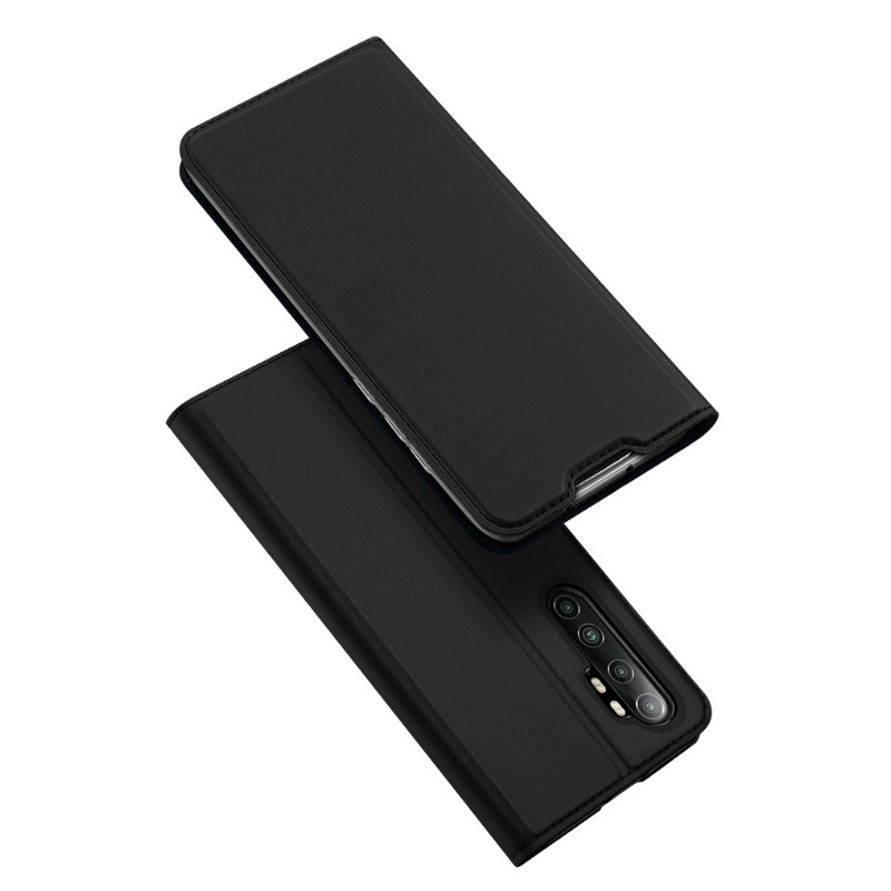 Case Xiaomi Mi Note 10 Lite #เคสฝาพับหนัง PU DUX DUCIS Skin Pro Series Auto-absorbed PU Leather คุณภาพดี