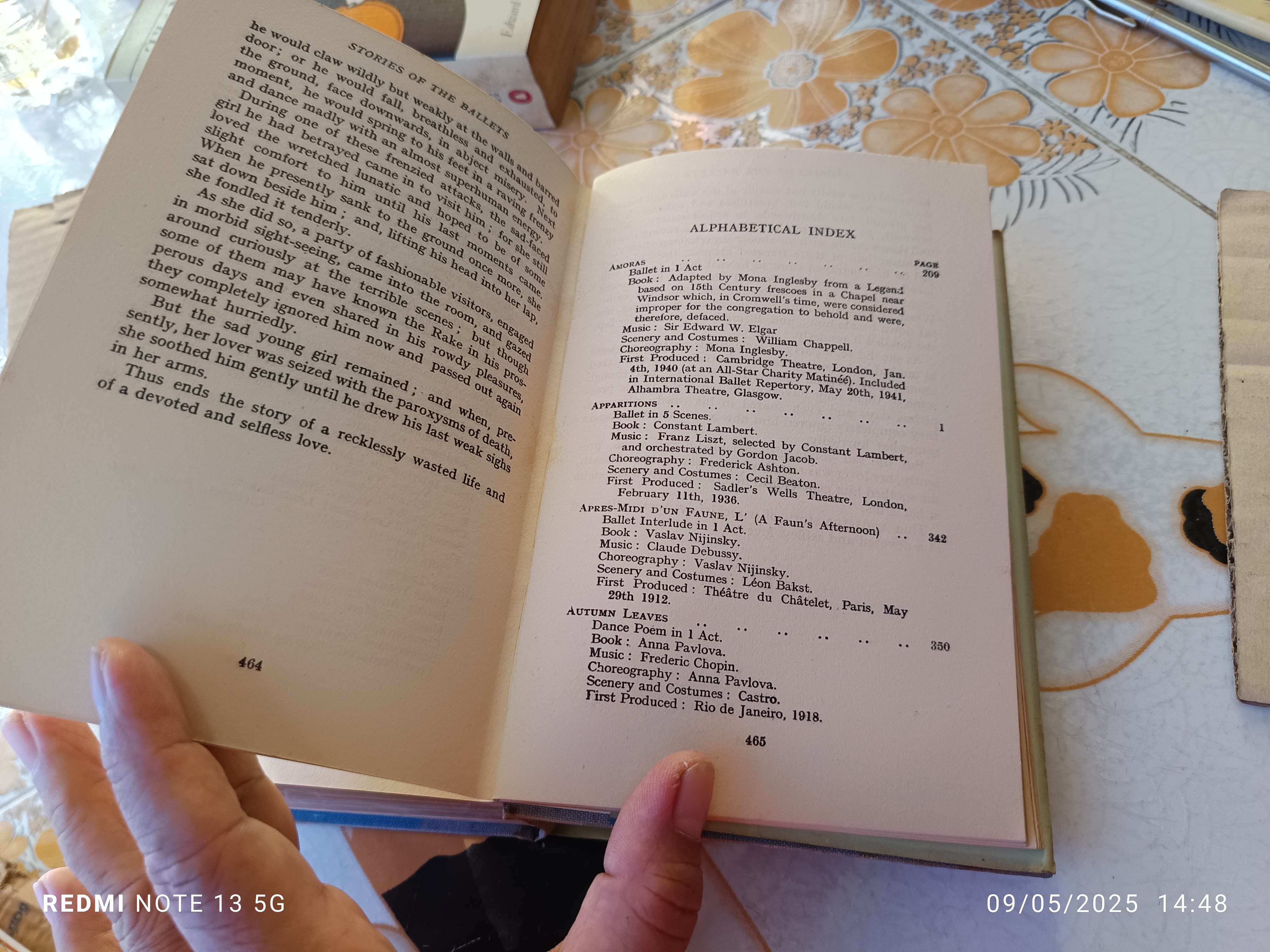 STORIES OF THE BALLETS (Hardcover). Gladys Davidson Published by T. Werner Laurie, London, 1951.