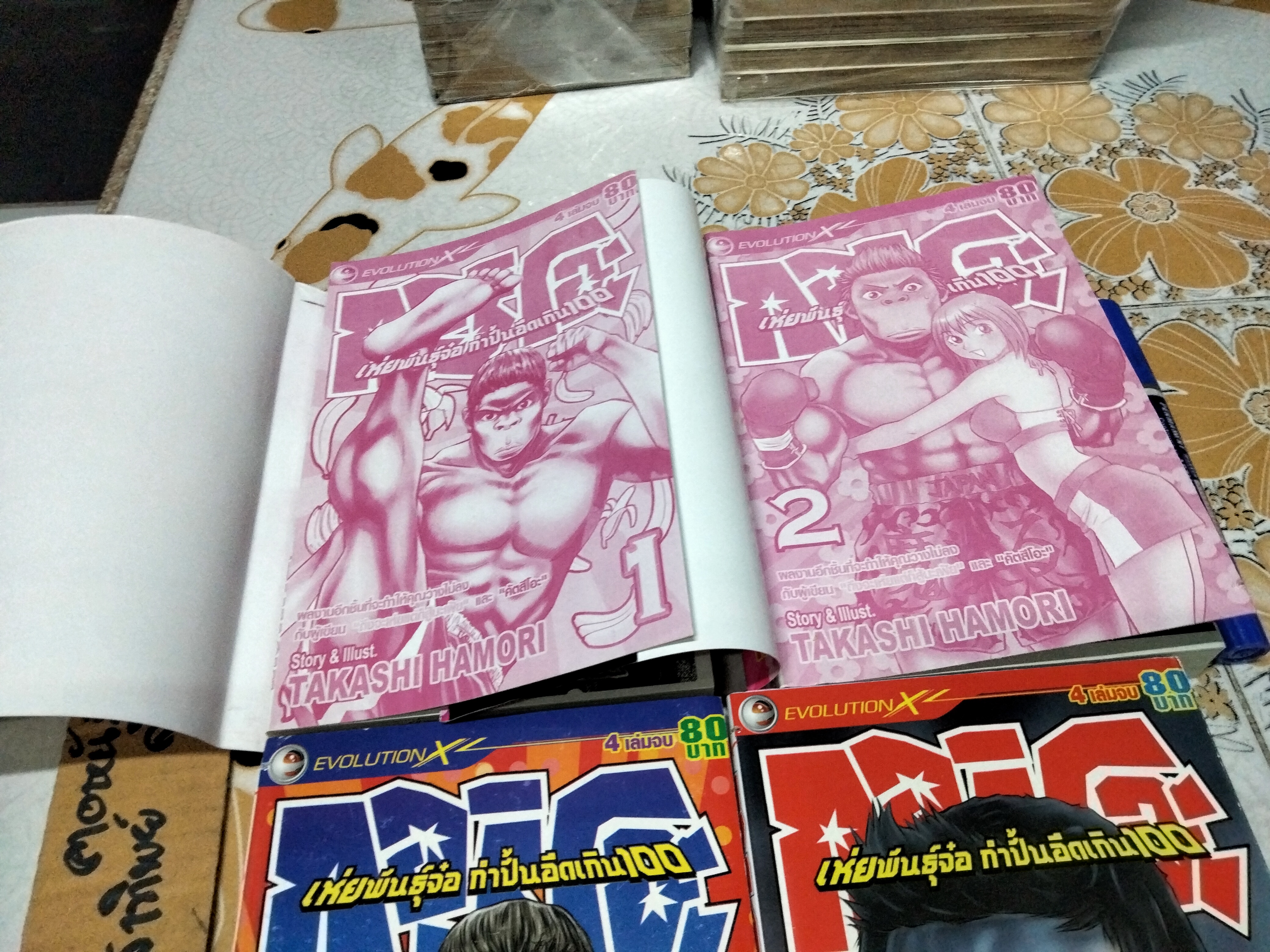กอริโอะ เห่ยพันธุ์จ๋อ กำปั้นอึดเกิน 100 (4เล่มจบ) - EVOLUTION X **สินค้าหมด**