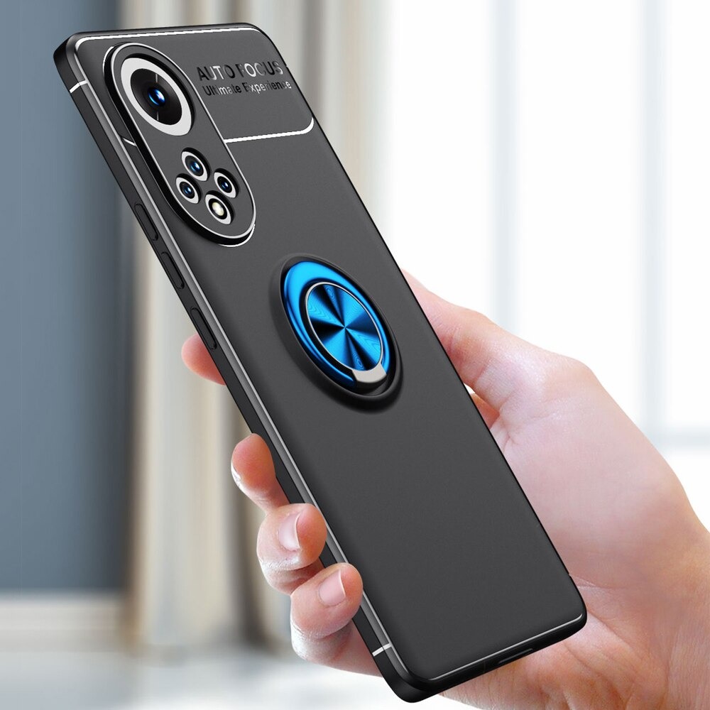 Case Huawei Nova 9#เคสฝาหลัง TPU Finger Ring Kickstand (แผ่นโลหะแบบ Built-in)