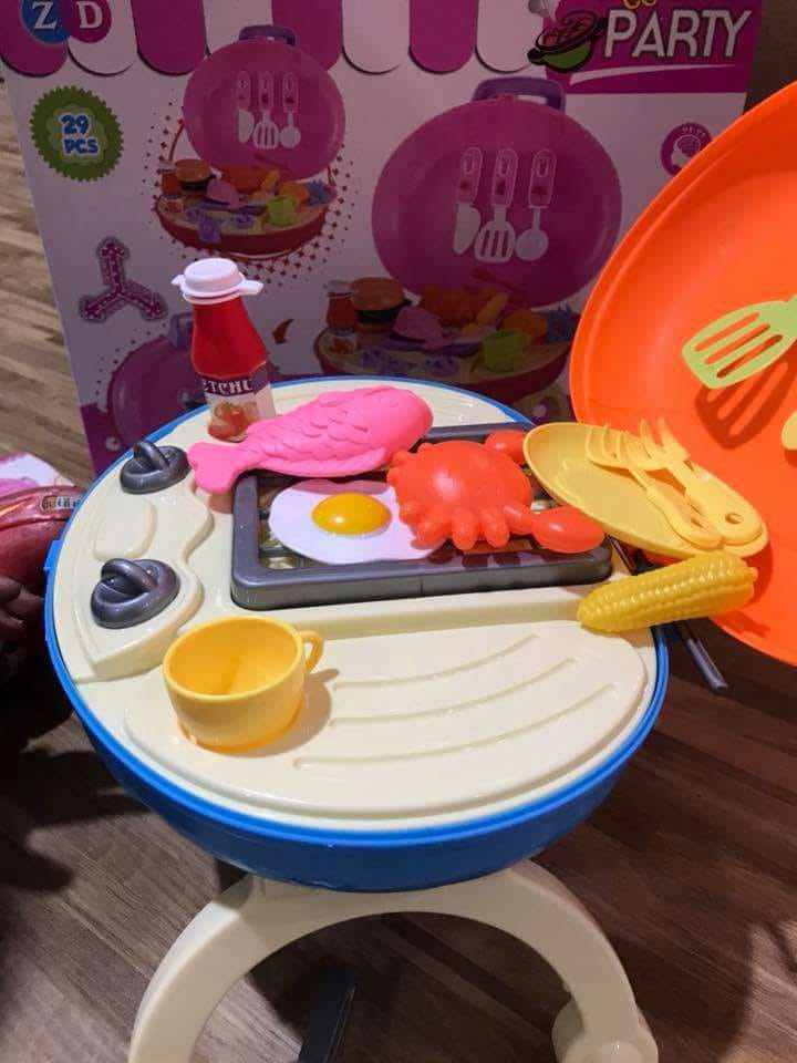 ชุดเตาบาร์บีคิวสำหรับเด็ก