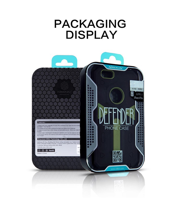 เคส iPhone 6s / 6 NILLKIN Defender II Series PC and TPU Combo เคสแข็งแรงทันสมัย
