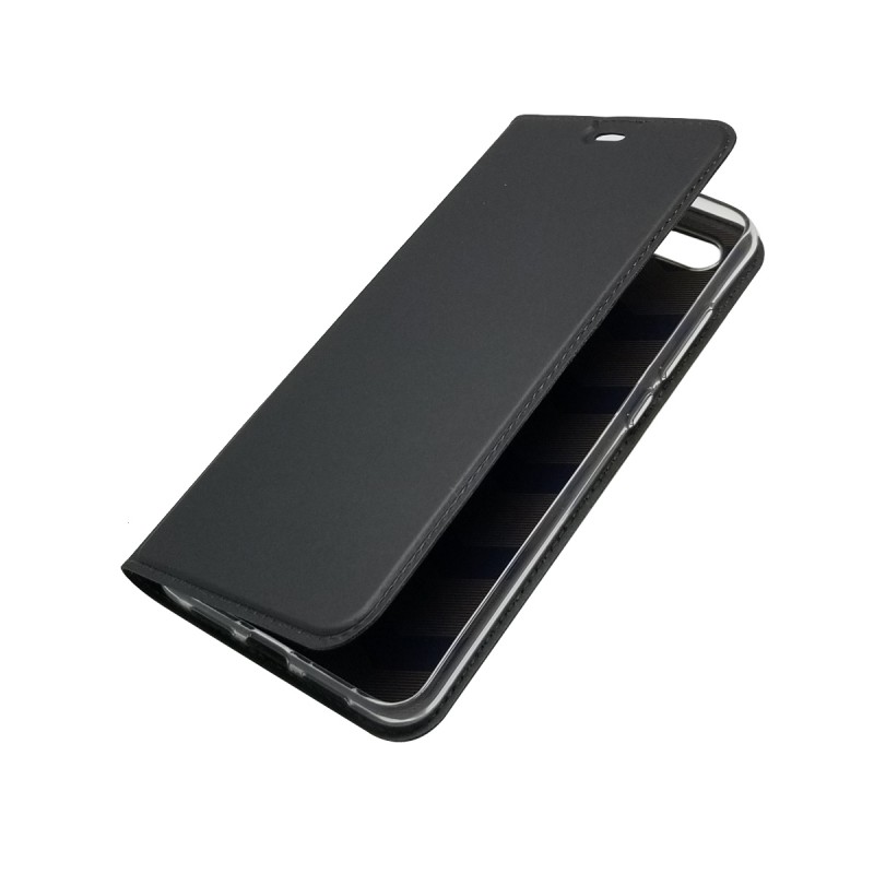 Case Xiaomi Mi 8 Lite #เคสฝาพับหนัง PU Auto-absorbed Leather Stand Card Holder เคสคุณภาพดีราคาถูก