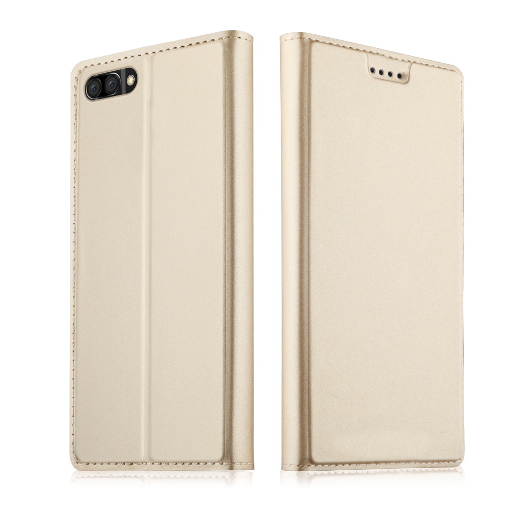 Case Honor 10 #เคสฝาพับหนัง PU Magnetic Adsorption Stand Leather Card Holder