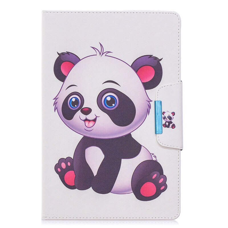 Case Samsung Galaxy Tab A 10.1 (2019) SM-T510 SM-T515 #เคสฝาพับพิมพ์ลาย Pattern Printing Wide Clasp Stand Wallet Flip Leather