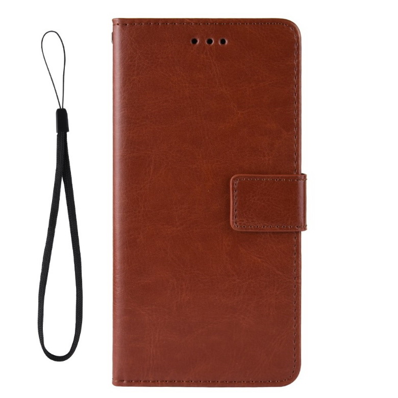 Case OPPO Reno 5 5G #เคสฝาพับหนัง PU ผิวหนังม้า Crazy Horse Texture Leather Wallet