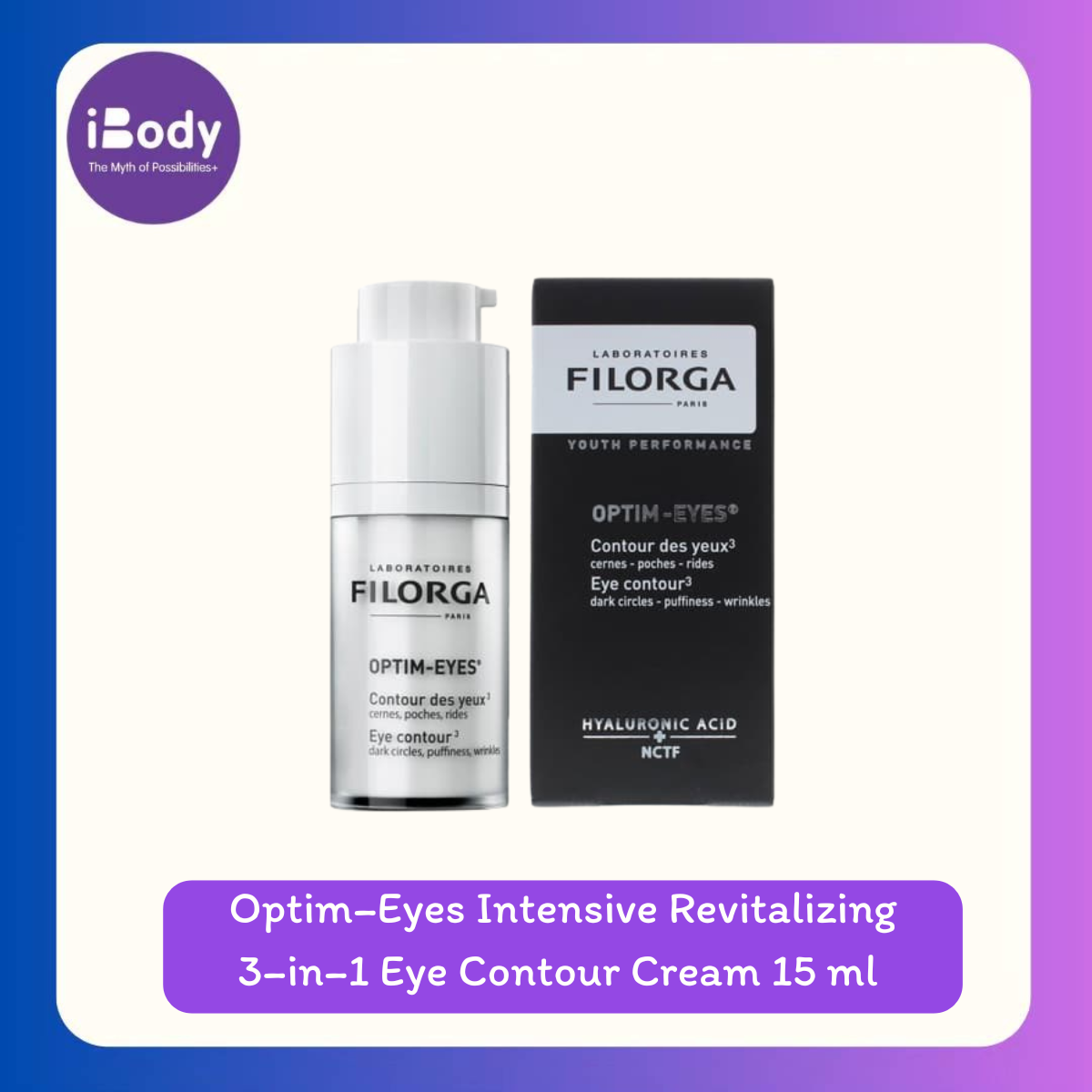 Filorga Optim‑Eyes Intensive Revitalizing 3‑in‑1 Eye Contour Cream 15 ml