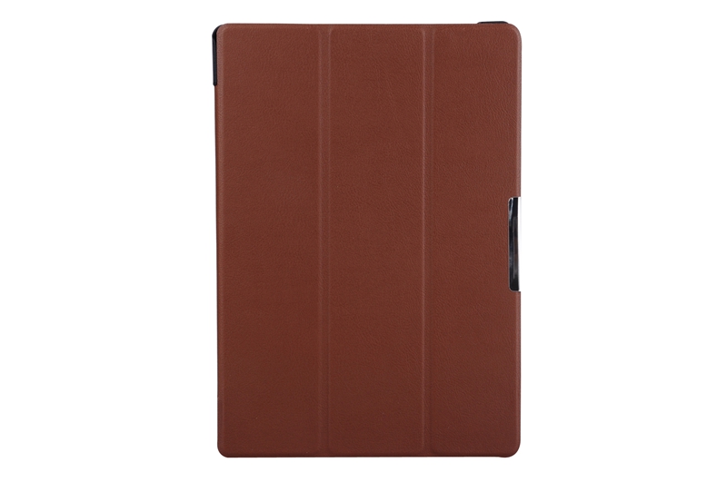 เคส Lenovo Tab 3 10 Plus #เคสฝาพับแบบ 3 พับ Tri-fold Stand Protective Leather Shell Case