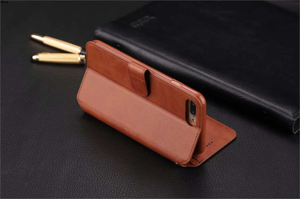 Case iphone 7 plus / 8 plus #เคสฝาพับหนัง PU มีช่องใส่บัตร AZNS Wallet Leather Stand Phone Cover