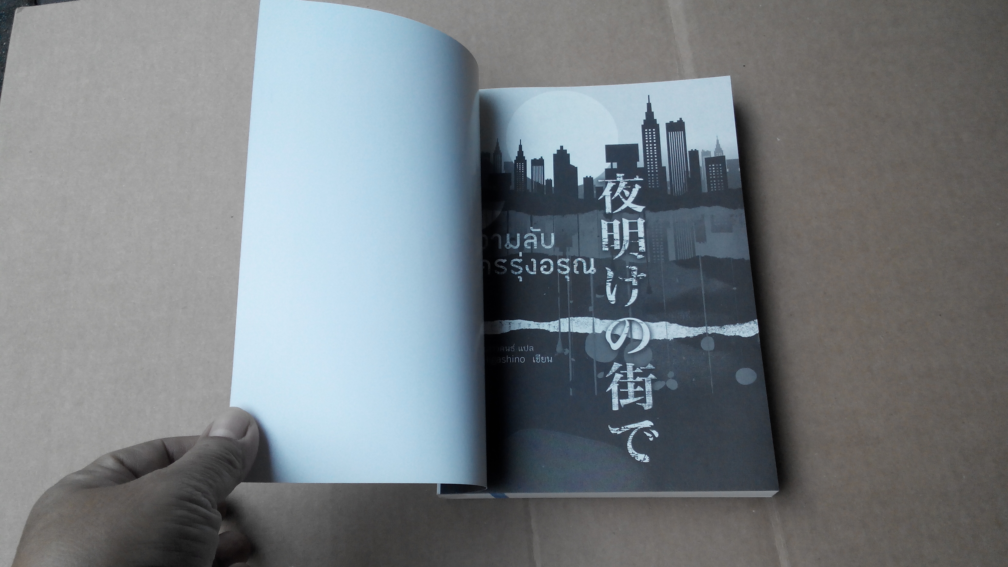 ความลับแห่งนครรุ่งอรุณ - Keigo Higashino เขียน พีรวัธน์ เสาวคนธ์ แปล **สินค้าหมด**