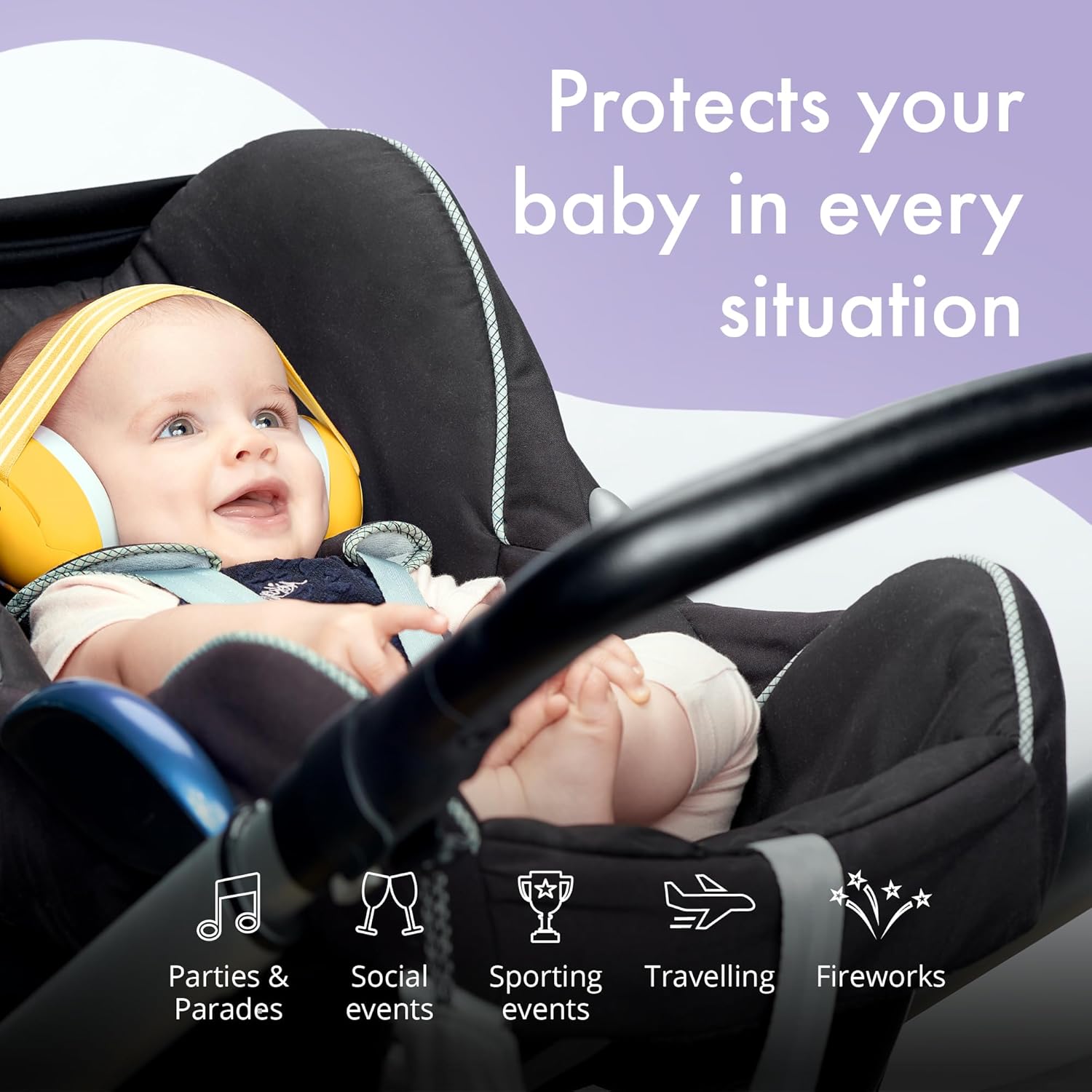 Alpine® Muffy Baby Ear Protection for babies and toddlers ที่ปิดหู ลดเสียงรบกวน สำหรับทารกและเด็กเล็ก ที่อุดหู