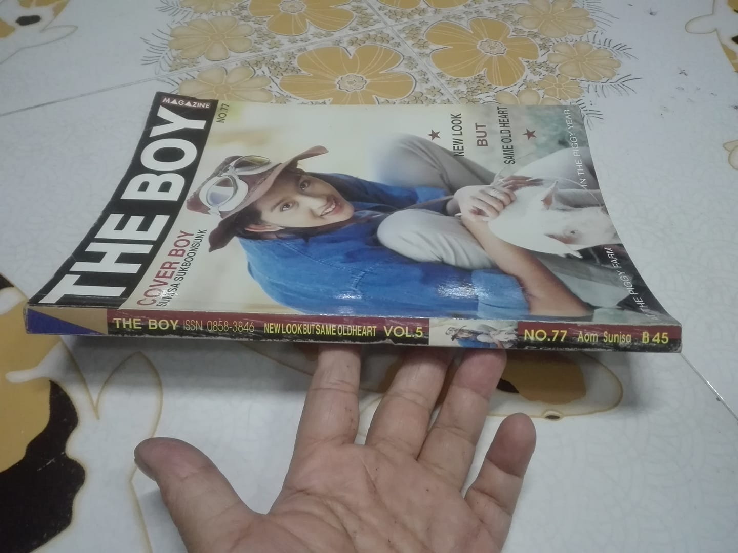 นิตยสาร The Boy ฉบับที่ 77 - ปก อ้อม สุนิสา **สินค้าหมด**