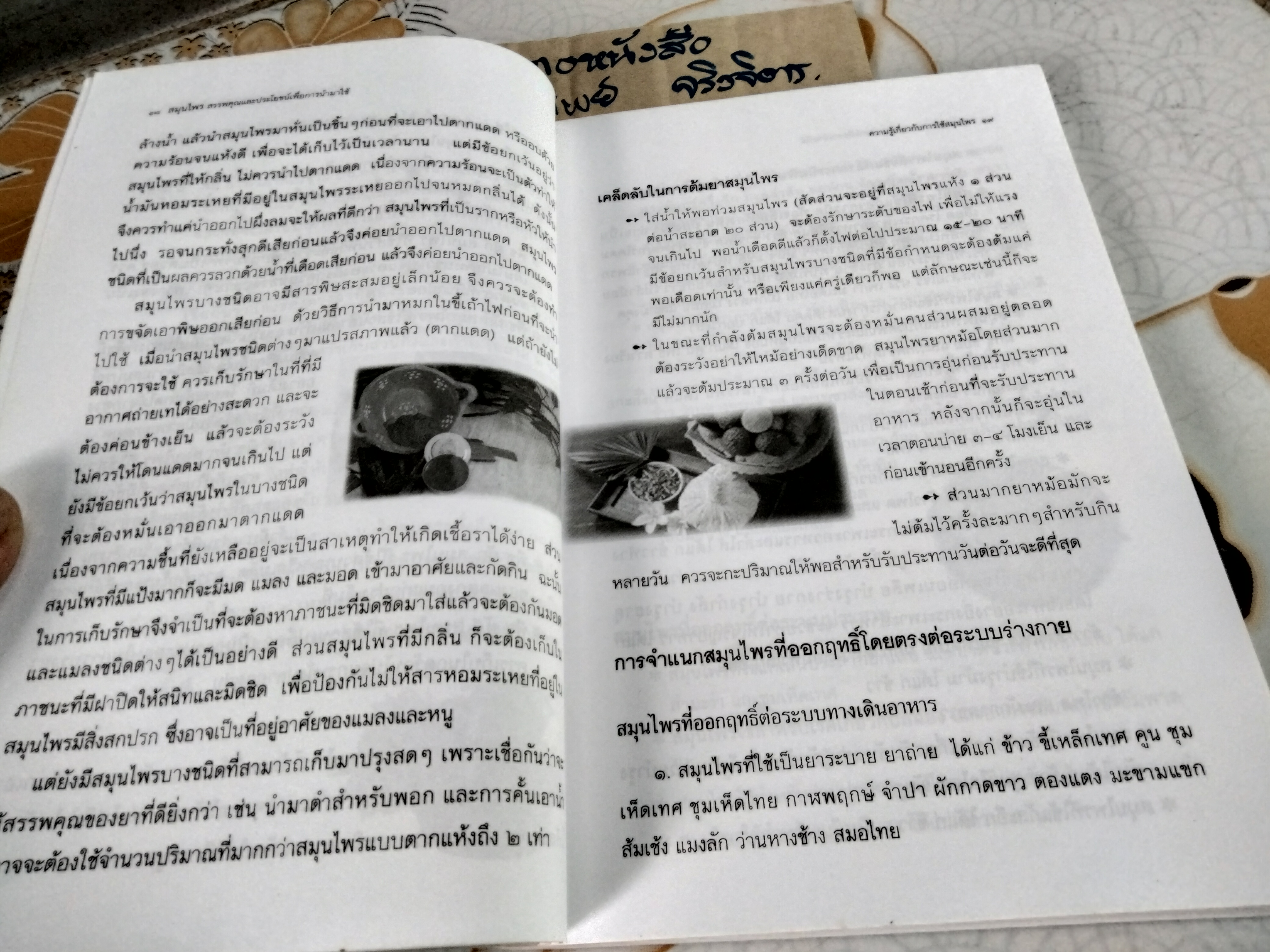 สมุนไพร สรรพคุณและประโยชน์เพื่อการนำไปใช้ โดย พ.ญ.พิสุทธิพร ฉ่ำใจ **สินค้าหมด**
