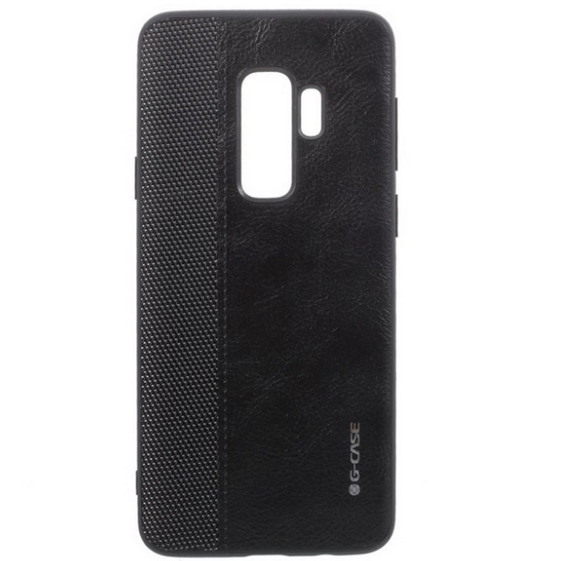 เคส Samsung Galaxy S9 Plus G965 #เคสแบบฝาหลัง G-CASE พลาสติกแข็งเคลือบหนัง PU กับขอบ TPU