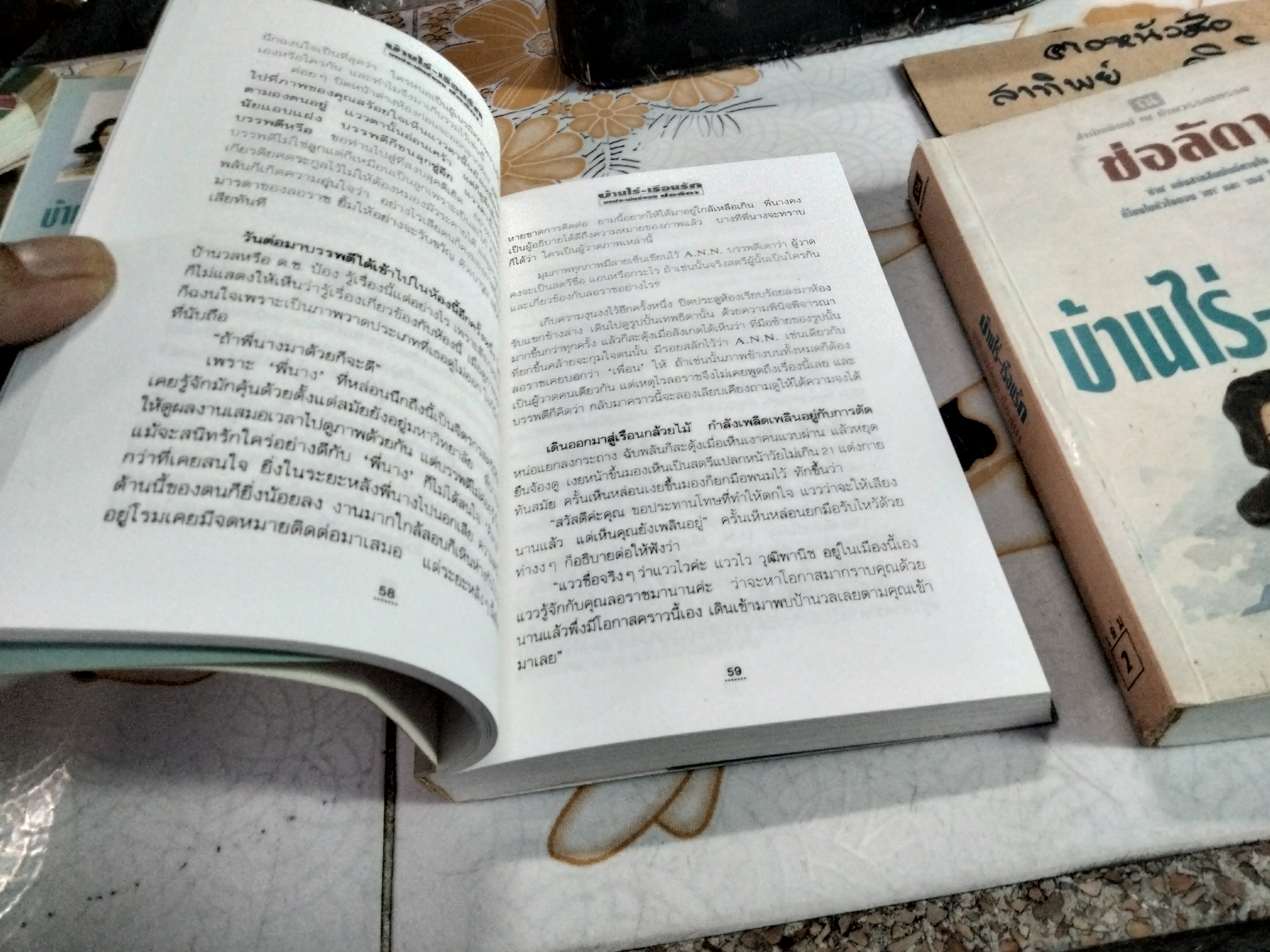 บ้านไร่-เรือนรัก (2 เล่มจบ) โดย ช่อลัดดา, สนพ. ณ บ้านวรรณกรรม **สินค้าหมด**