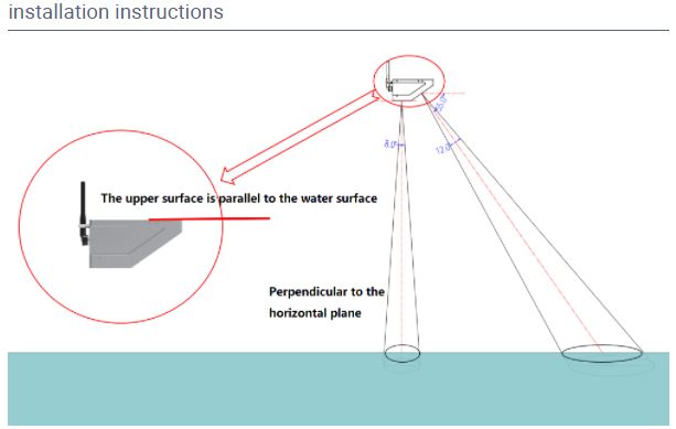 Ultrasonic non Contact deep sensor 485