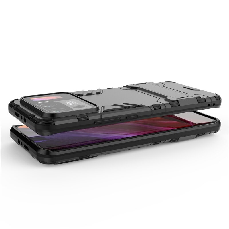 Case Xiaomi Mi 11 Ultra #เคสฝาหลังพลาสติก ไฮบริด TPU + Kickstand