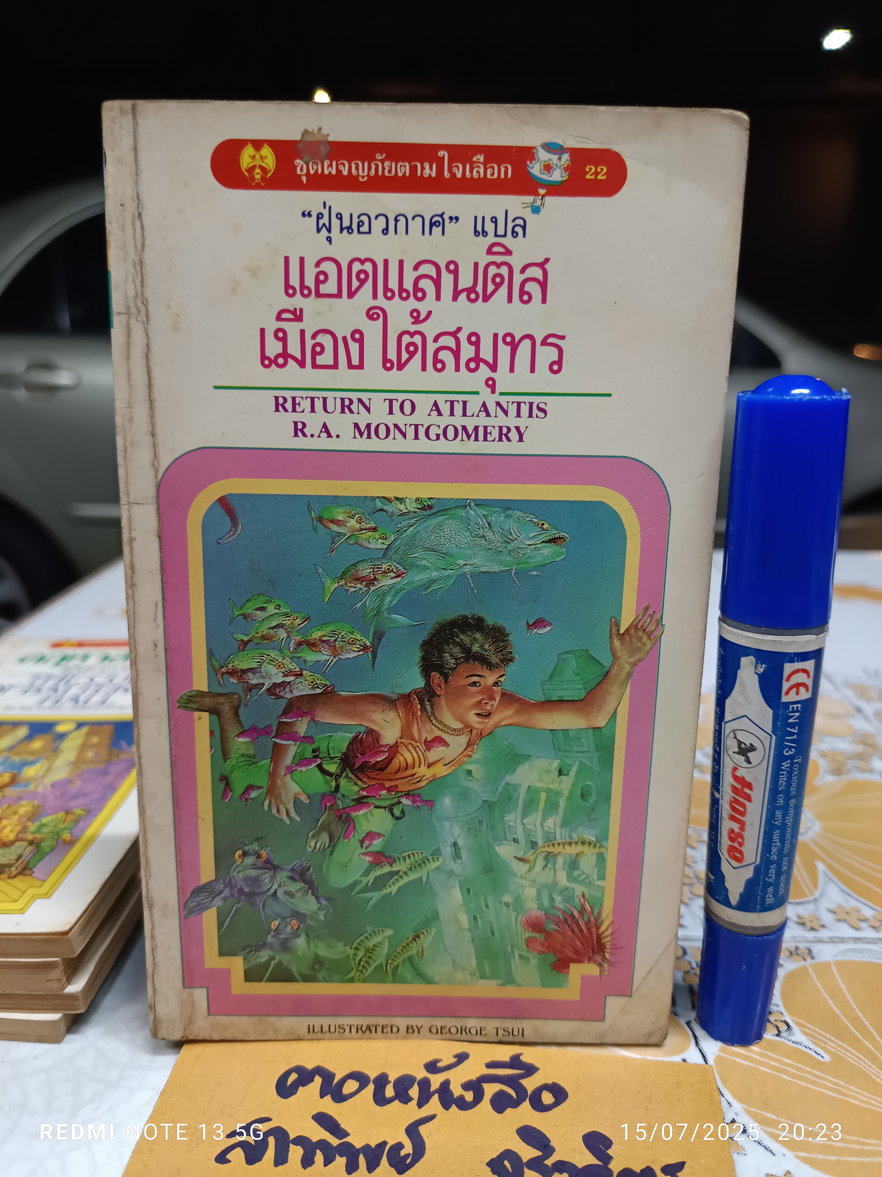 ขายรวม 13 เล่ม (ไม่แยก) หนังสือชุดผจญภัยตามใจเลือก สำนักพิมพ์หิ่งห้อย **สินค้าหมด**