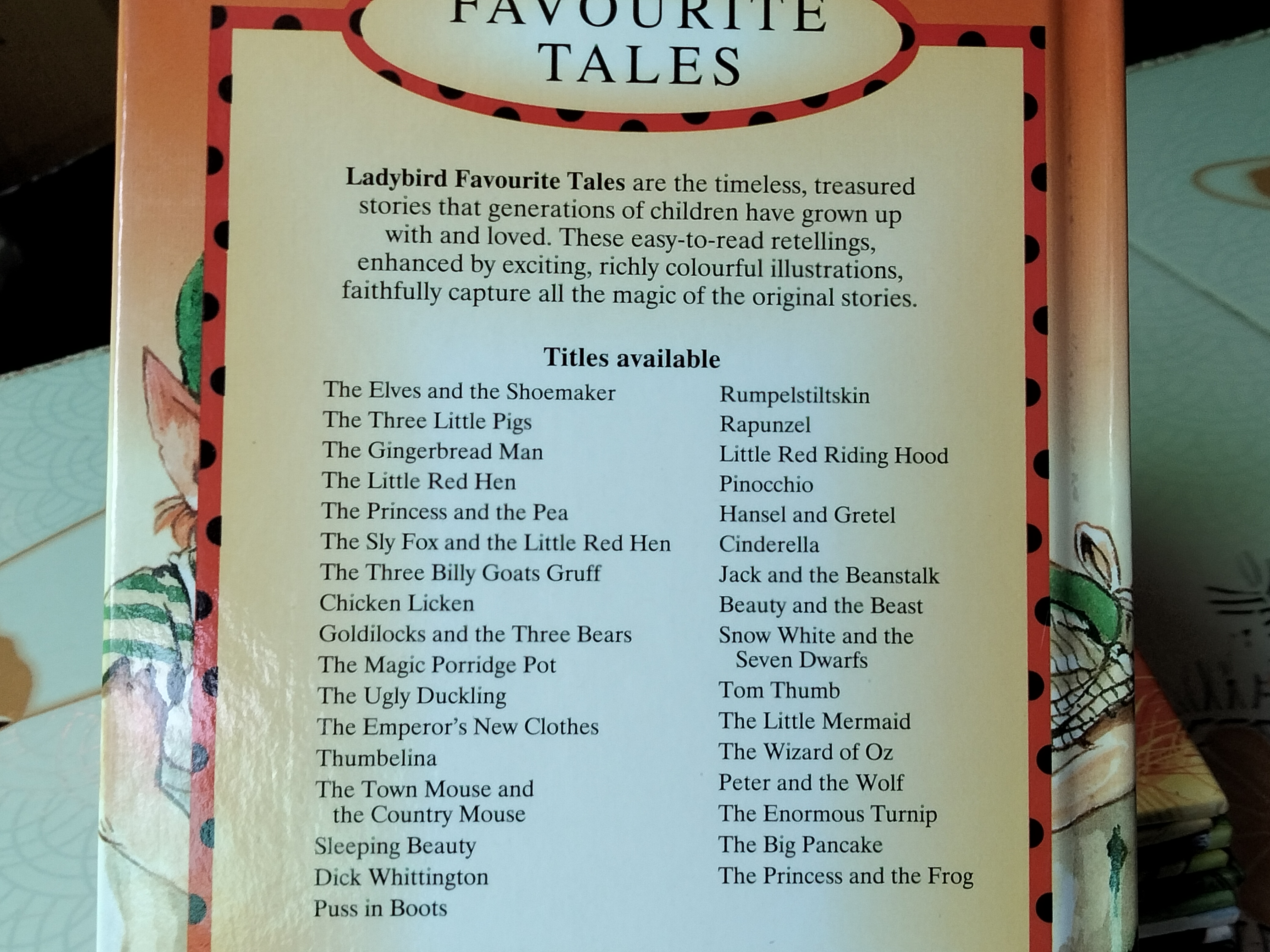 Ladybird Favourite Tales - หนังสือนิทานภาษาอังกฤษสำหรับเด็ก มี 11 เล่ม จาก 33 เล่มชุด **สินค้าหมด**