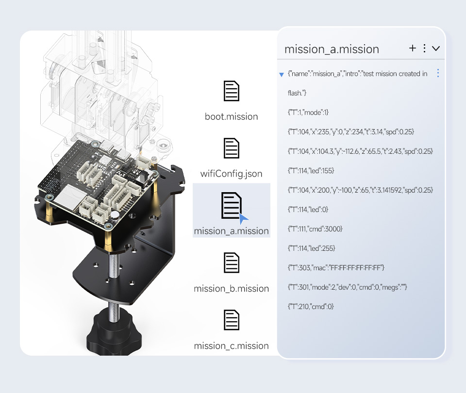 RoArm-M2-S แขนหุ่นยนต์