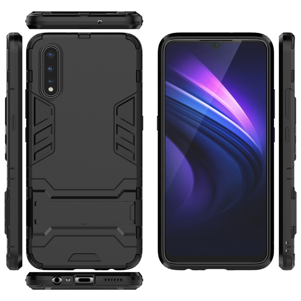 Case Vivo S1 #เคสฝาหลังพลาสติก ไฮบริด TPU + Kickstand