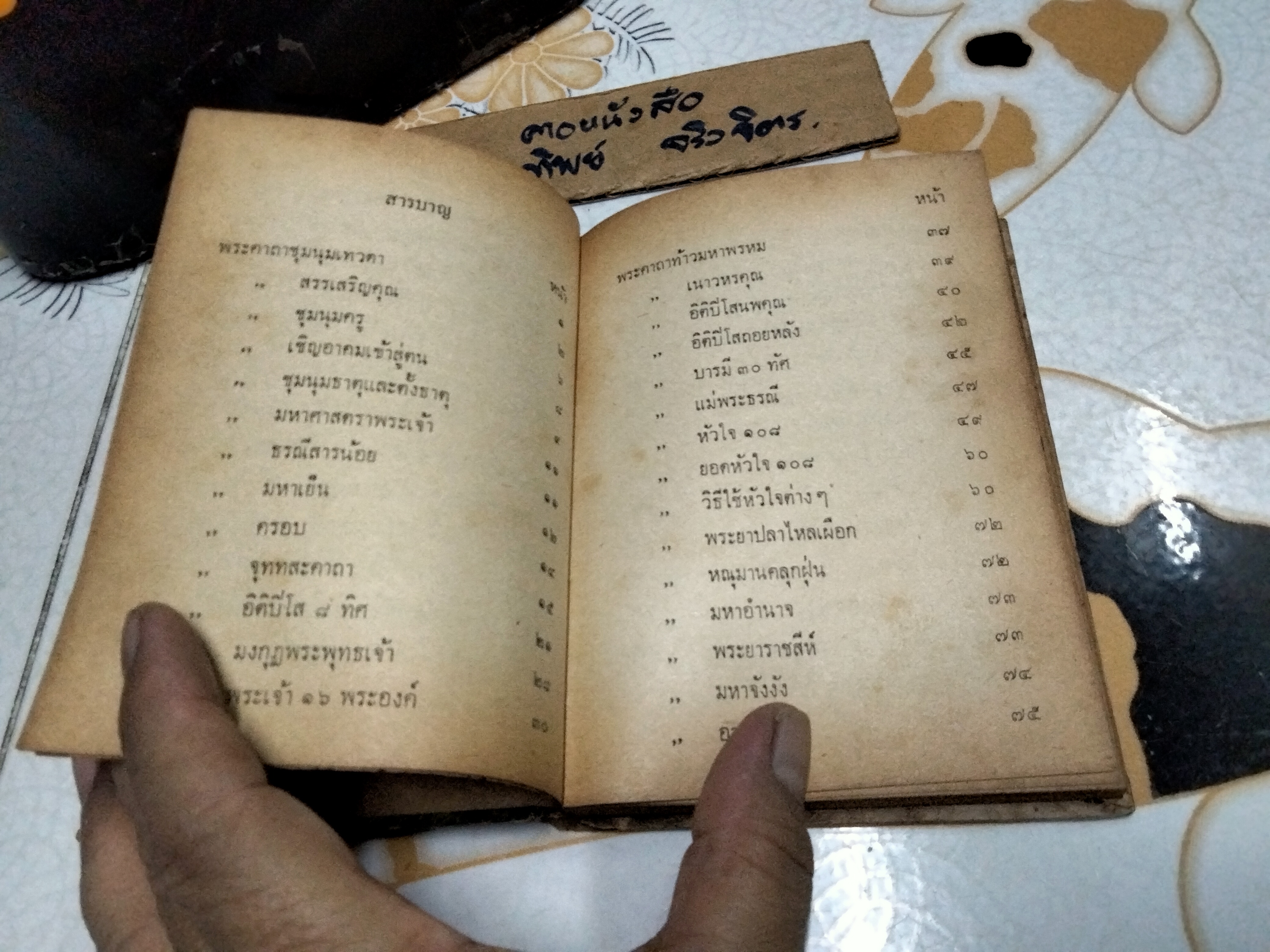 คู่มือชายชาตรี โดย อ.เทพ สาริกบุตร - คัมภีร์พระเวทย์ รวมพระคาถาศักดิ์สิทธิ์ สำนักพิมพ์บรรณศิลป์ **สินค้าหมด**