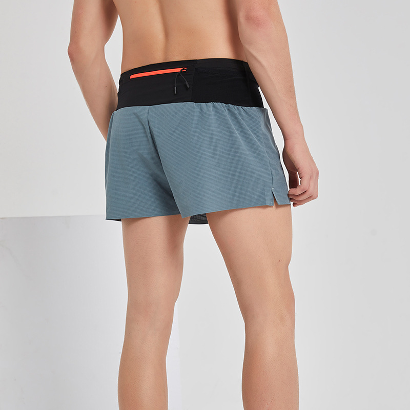 กางเกงวิ่งเทรล 2" (ไม่มีซับใน) ใส่ได้ทั้งชาย - หญิง มีกระเป๋าใส่ของที่รอบเอวในตัว (F34)